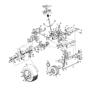 Page I Diagram and Parts List for 13AX614G401 1997 Yard Man Lawn Tractor